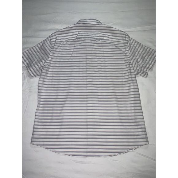 UNTUCKit Shirt Men’s Size XXL Striped Button Up Beringer Wrinkle Free Slim Fit - Picture 12 of 16